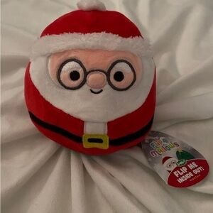 Christmas Santa and Christmas Tree flip-mallow 5”